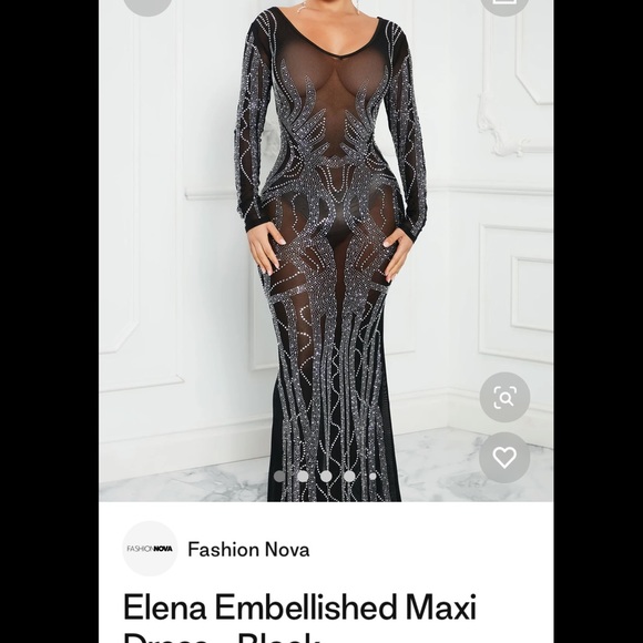 Elena Maxi Dress - Picture 1 of 2